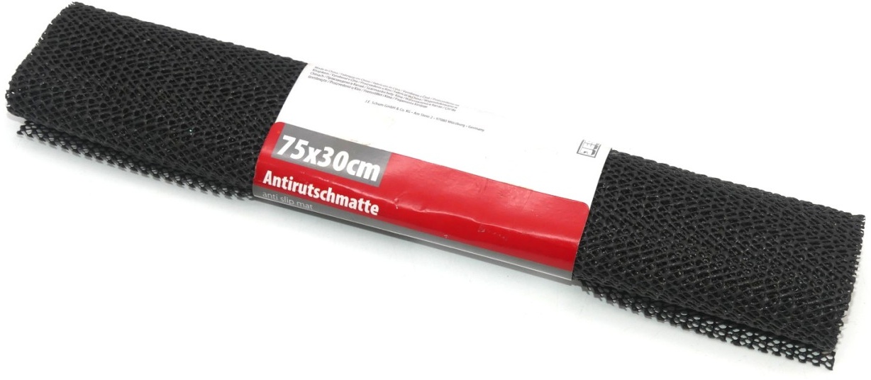 Antirutschmatte Unterlage 75x30cm Küche schwarz Schubladeneinlage zuschneidba...