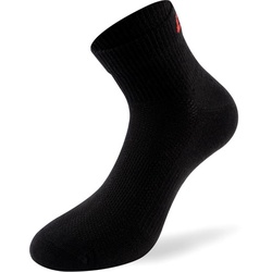 Lenz Performance Quarter Tech, Funktionssocken - Schwarz - 39 EU - 42 EU