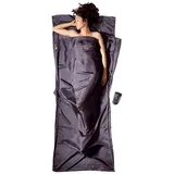 Cocoon TravelSheet Insect Shield schwarz/grau