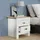 VCM Nachtschrank Balusa 45 x 40 x 48 cm Weiß/Eiche