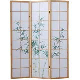 Homestyle4u Paravent Braun, 132x175 | Gr.: onesize