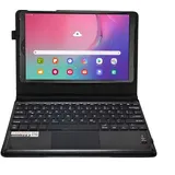 MQ21 für Galaxy Tab A 10.1 (2019) - Bluetooth Tastatur Tasche mit Multifunktions-Touchpad für Samsung Galaxy Tab A 2019 | Tastatur Hülle für Galaxy Tab A LTE SM-T515 WiFi T510 | Layout Deutsch QWERTZ