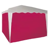 Faltpavillon 3 x 3 m inkl. 4 Seitenteile Rot