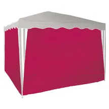 Faltpavillon 3 x 3 m inkl. 4 Seitenteile Rot