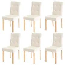 MCW Esszimmerstuhl E58 Kunstleder creme