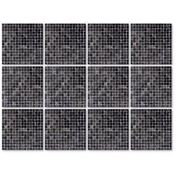 K&L Wall Art Fliesenaufkleber »Aquarell-Mosaik«, selbstklebend