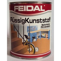 Feidal Flüssigkunststoff, zum Versiegeln und Beschichten von Betonböden, Farbton: Anthrazitgrau RAL 7016 / 750 ml