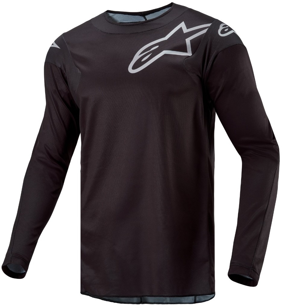 Crosshemd Alpinestars Racer Graphite Jersey 2024 Black, XL