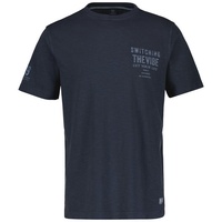 LERROS T-Shirt »LERROS T-Shirt für Herren mit Brustprint« Lerros CLASSIC NAVY