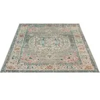 Salsa Outdoorteppich 80 x 150 cm grau