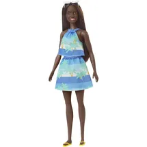 Barbie  Loves the Ocean im Meeres-Print Rock & Top aus recyceltem Kunststoff