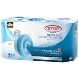 Pattex AERO 360° Neutral Tabs Nachfüllpack (4er-Pack), reduzieren Feuchtigkeit und schlechte Gerüche, Nachfülltabs für den Luftentfeuchter AERO 360°