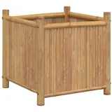 vidaXL Pflanzkübel 50x50x50 cm Bambus
