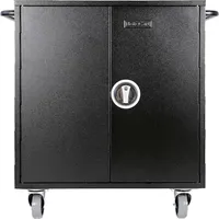 Leba Innovation LEBA NoteCart Flex 24 Laptop/Tablet Ladewagenschrank 15,6" schwarz NCF-E-24-SC