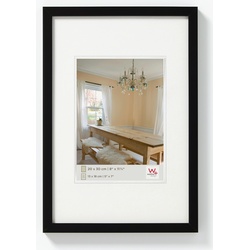 walther + design Peppers Holz Bilderrahmen 40x50 cm SCHWARZ