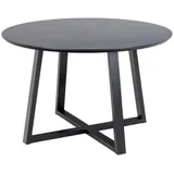Actona Malika Ø 120 cm schwarz