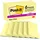 Post-it Post-it® Super Sticky Notes Haftnotizen doppelte Haftung gelb, 6 Blöcke