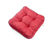 TexDeko Auflage 55 x 55 x 12 cm rot 1 St.