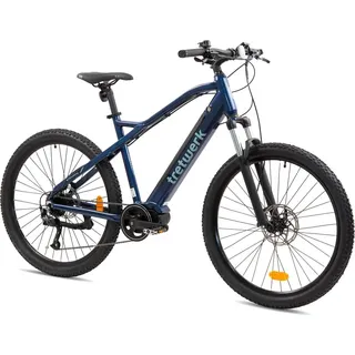 Tretwerk Commander E Bike Mountainbike 27,5 Zoll Pedelec 9 Gang - Grau