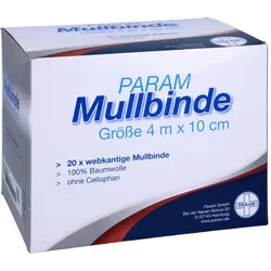 Mullbinden 10 cmx4 m unverpackt