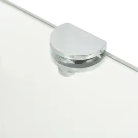 vidaXL Eckregal 25 x 25 cm Transparent