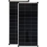 Solartronics 2 Stück 100 Watt Mono Solarpanel Solarzelle 1200x540x30 90622