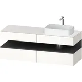 Duravit Waschtischunterschrank wandhängend „Qatego“ 160 × 60 × 55 cm