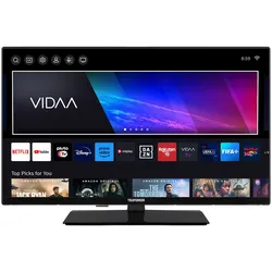 Telefunken Fernseher 32 Zoll Smart TV VIDAA XH32VP750M - HD-Ready Fernseher, HDR TV mit Triple-Tuner