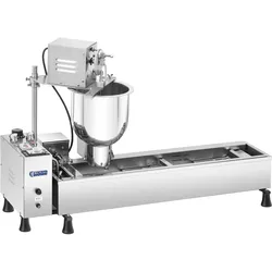 Donut-Maschine - 10 l - 3000 W - 450 Donuts/h - Ablasshahn - Royal Catering RCDM-3K