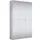 trendteam Mirror Garderobenschrank 111 x 191 x 34 cm weiß