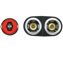 Hella Adapter, Zigarettenanzünder Steckdosen auf 2 Zigarettenanzünder Stecker 8JA 007 589-141