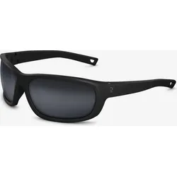 Sonnenbrille Wandern MH500 Erwachsene Kategorie 3 schwarz rauchschwarz No Size