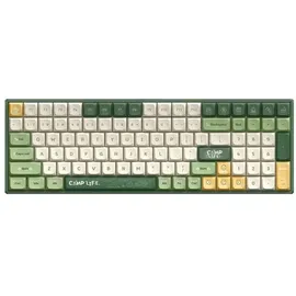 iQunix F97 Camping Wireless Gaming Tastatur MX Brown DE