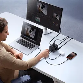 Baseus EnerFill FA11 67W Steckdosenleiste Würfel Schwarz