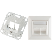 ShiverPeaks Sanit Ersatzteil für Toilettenspülung Weiß Acrylnitril-Butadien-Styrol (ABS)