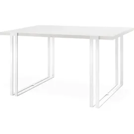 WFL GROUP Lilo 80 x 76 x 220 cm weiß