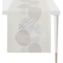 APELT Tischläufer 1601 LOFT STYLE (1-tlg), Jacquardgewebe rot