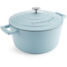 masterclass Gussaluminium-Auflaufform, himmelblau, 24 cm, 4 Liter, Geschenkbox