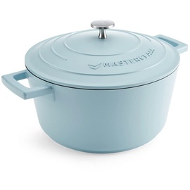 masterclass Gussaluminium-Auflaufform, himmelblau, 24 cm, 4 Liter, Geschenkbox