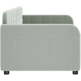 vidaXL Tagesbett 80 x 200 cm hellgrau