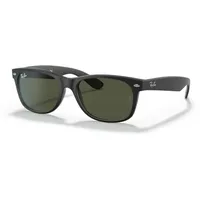 Ray-Ban New Wayfarer RB2132 622 58-18 black rubber/green classic