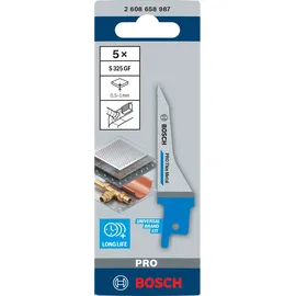 Bosch PRO Thin Metal S325GF Säbelsägeblatt 1,25 x 7 x 85 mm 5 St.