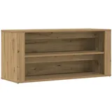 vidaXL Artisan-Eiche 100 x 35 x 45 cm braun / braun