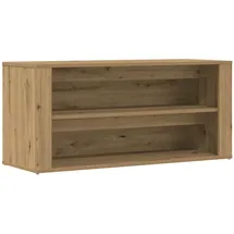 vidaXL Artisan-Eiche 100 x 35 x 45 cm braun / braun