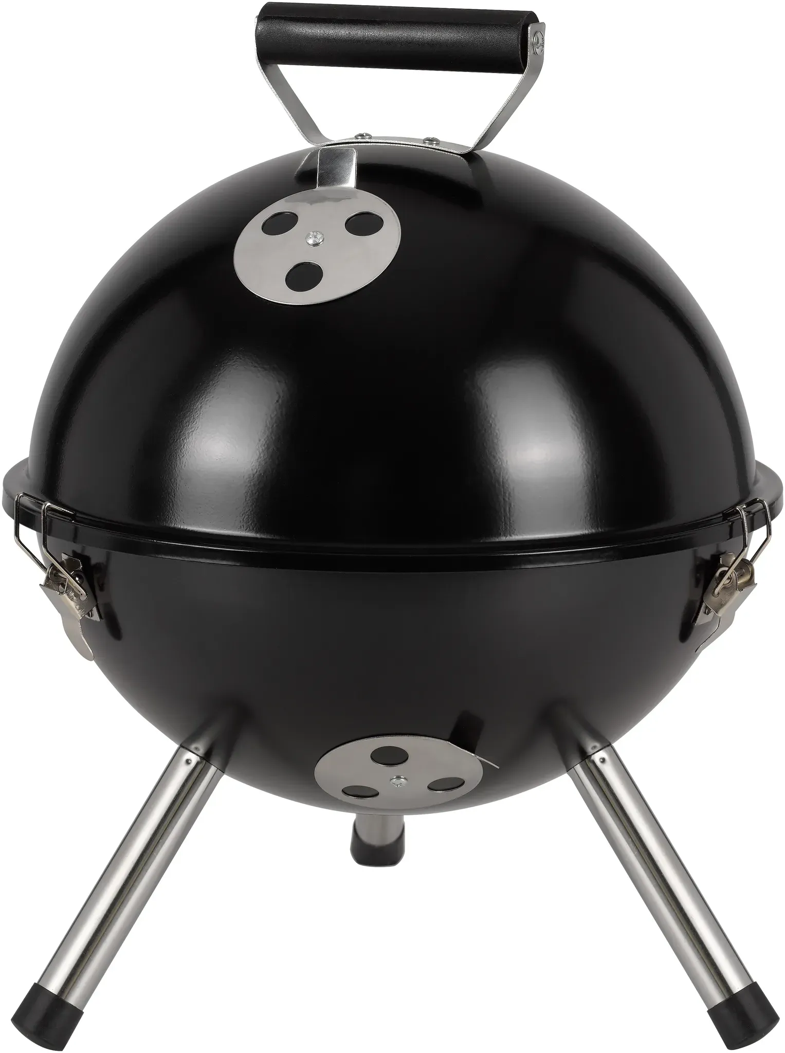 Holzkohlegrill TEPRO "Mini-Kugelgrill", schwarz, B:32cm H:41cm T:32cm Ø:32cm, Grills