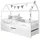 Livetastic Hausbett Traumhaus 90 x 200 cm Kiefer massiv weiß