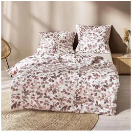 KAEPPEL Interlock Jersey Bettwäsche Enchanted mocca 135x200 cm + 80x80 cm - beige;braun