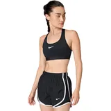 Nike Swoosh Light Support Non-Padded Sport-BH Damen 010 black/white S