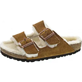 Birkenstock Arizona Lammfell Veloursleder mink 36