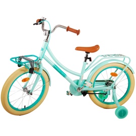 Volare Kinderfahrrad Excellent Fahrrad für Mädchen 18 Zoll Kinderrad in Grün